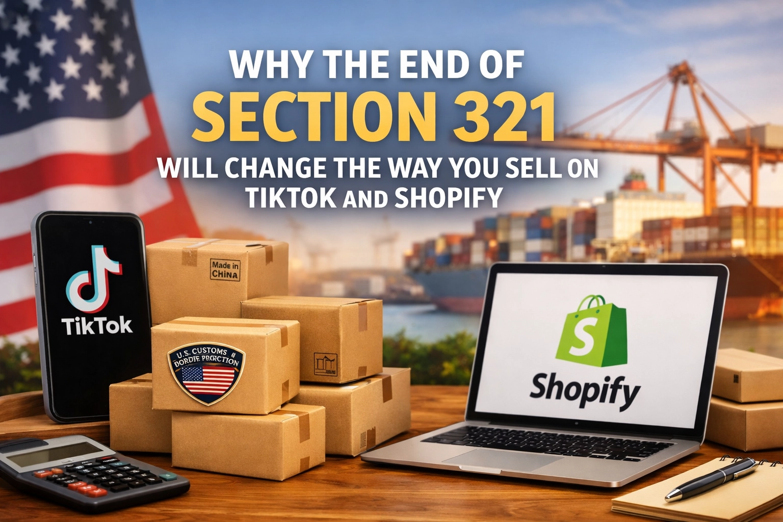 End of Section 321 Will Change the Way You Sell on TikTok and Shopify