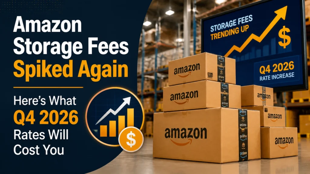 Amazon storage fees 2026