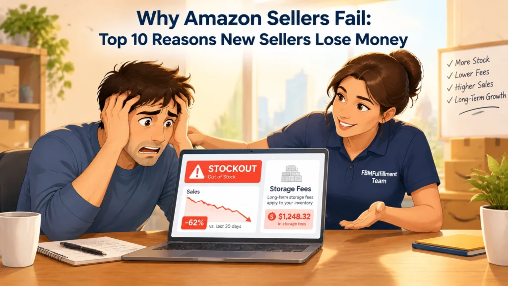 why Amazon sellers fail